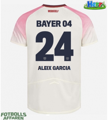 Bayer Leverkusen Aleix Garcia #24 Bortatröja 2025-26 Kortärmad